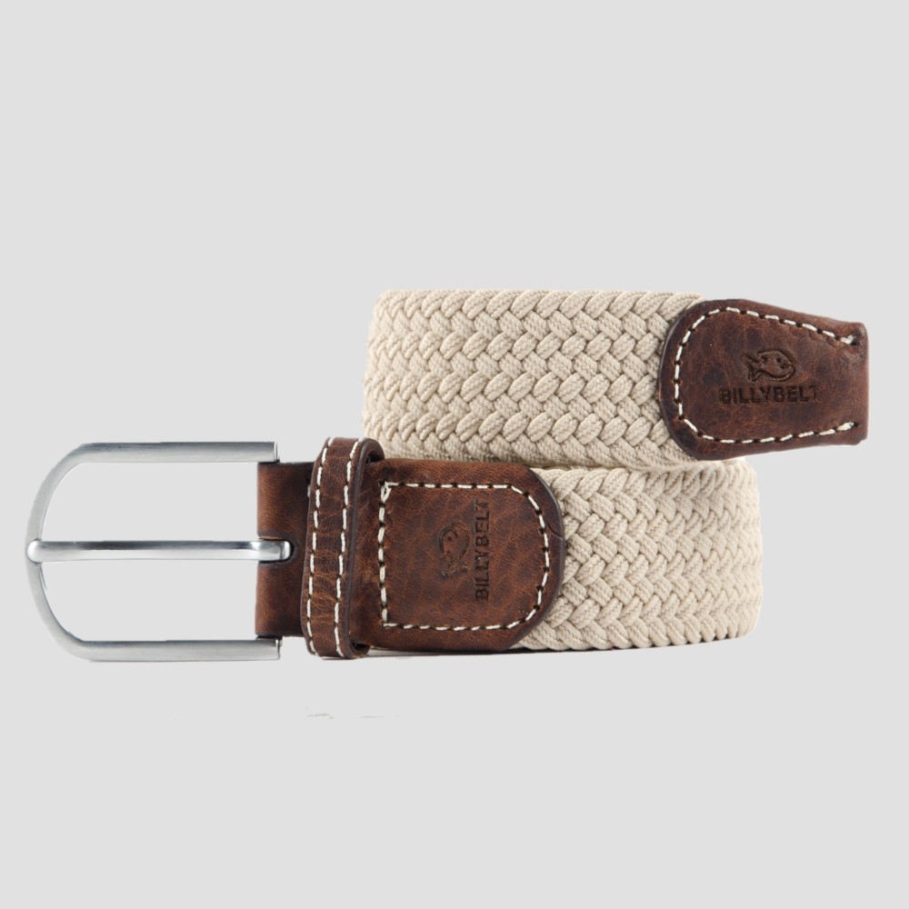 BILLYBELT Elasticated Belt - Beige