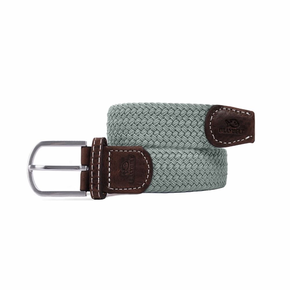 BILLYBELT Elasticated Belt - Pearl Grey