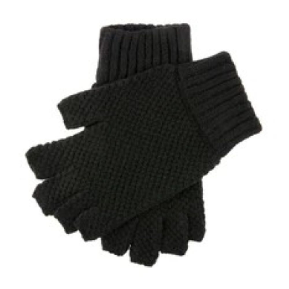 Dents Fingerless Knitted Gloves