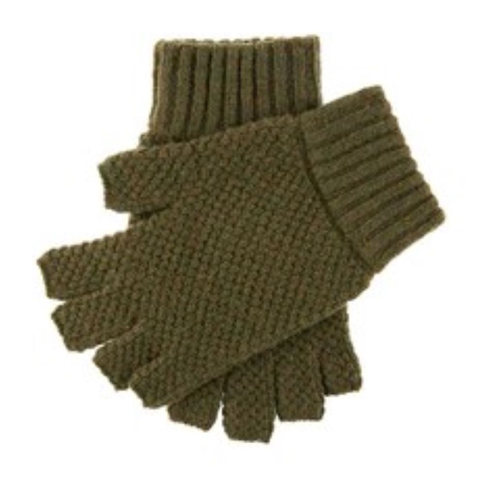 Dents Fingerless Knitted Gloves
