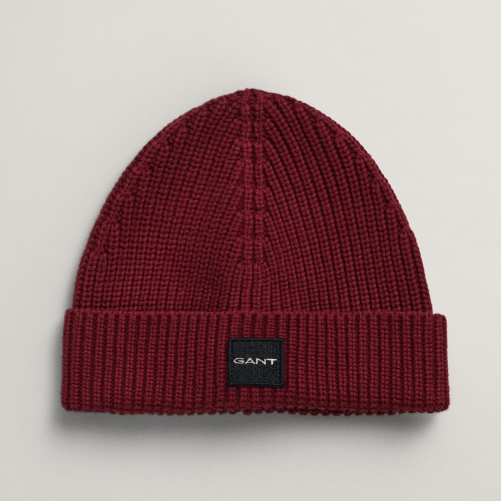 GANT Cotton Rib Knitted Beanie