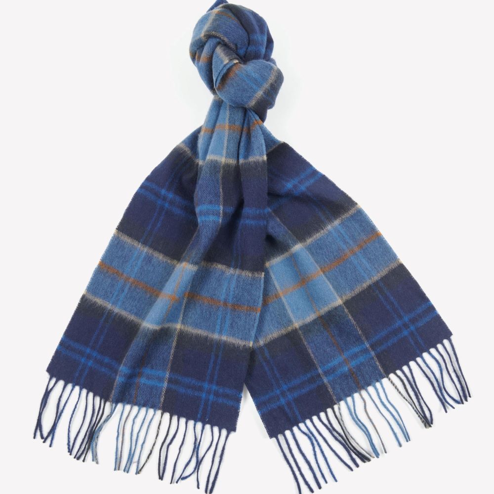 Barbour Merino Cashmere Tartan Scarf