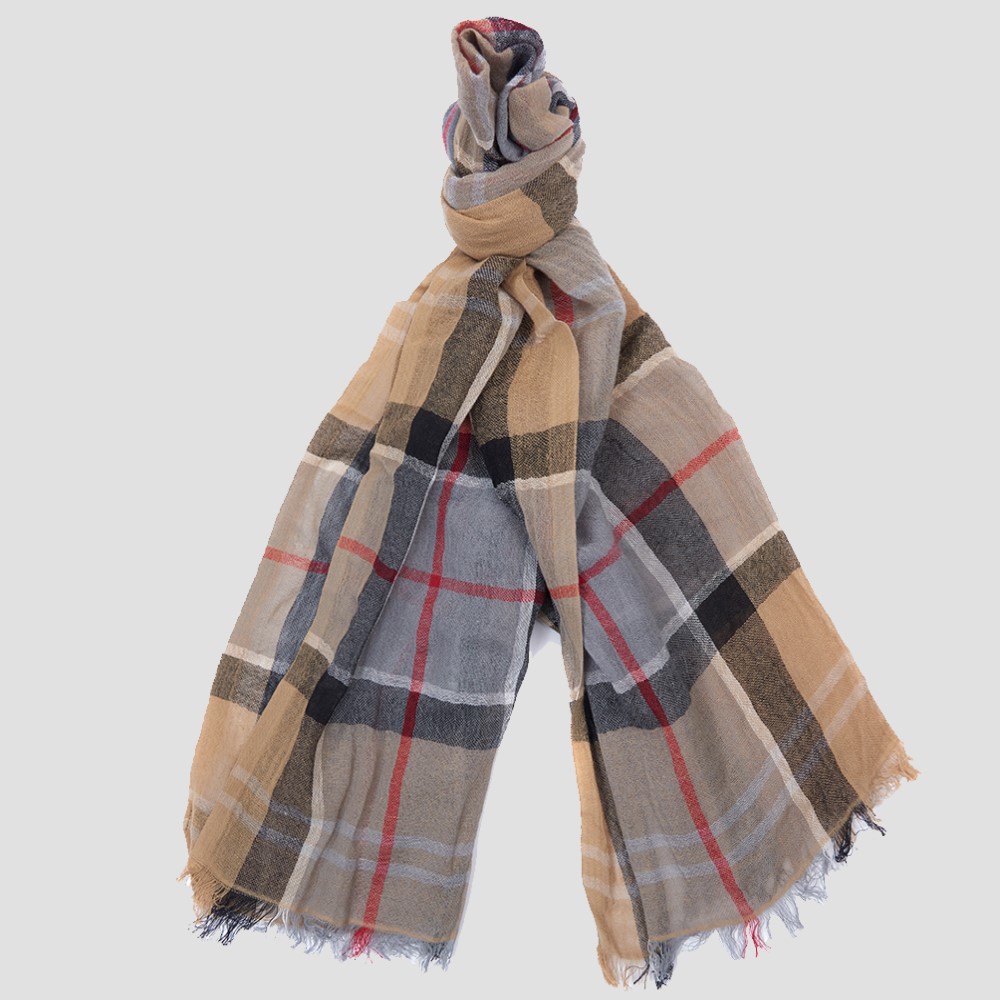 Barbour Tartan Scarf Men 107 Gifts and Accessories For Men
