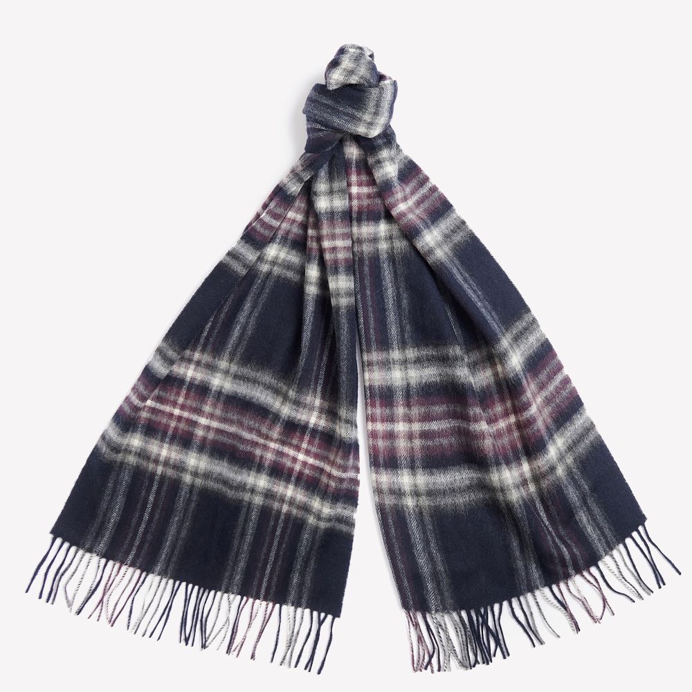 Barbour Torridon Lambswool Checked Scarf