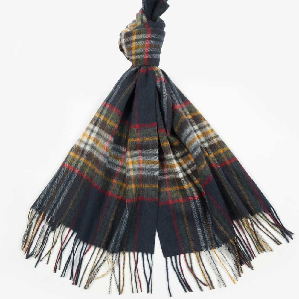 Barbour Torridon Lambswool Checked Scarf