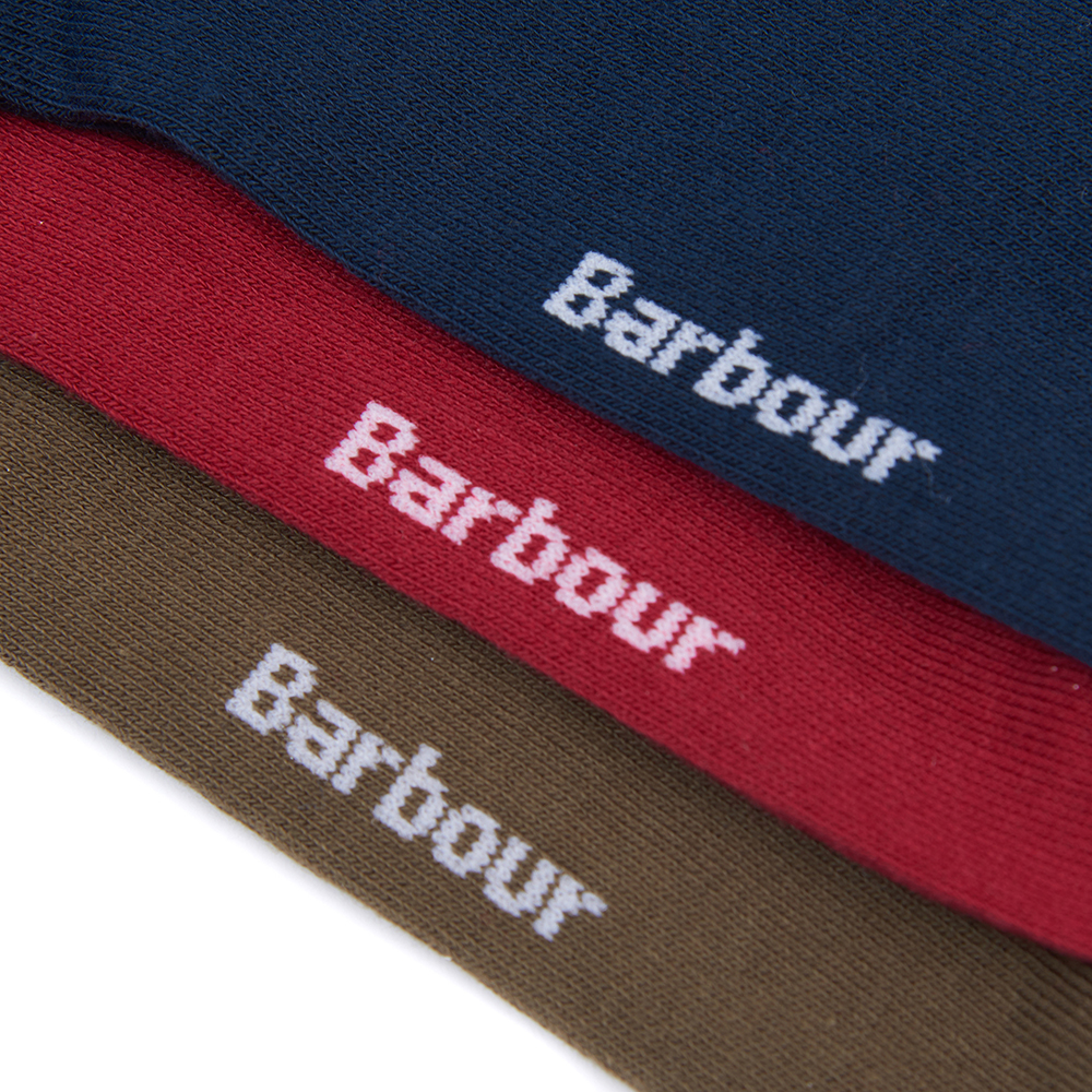 Barbour Crest Socks 3pk