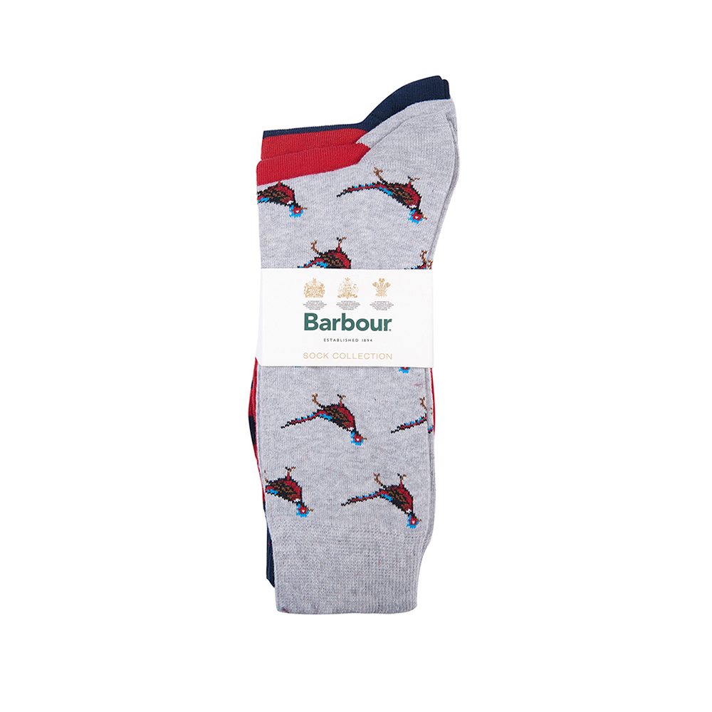 Barbour Pheasant Multi Socks Set