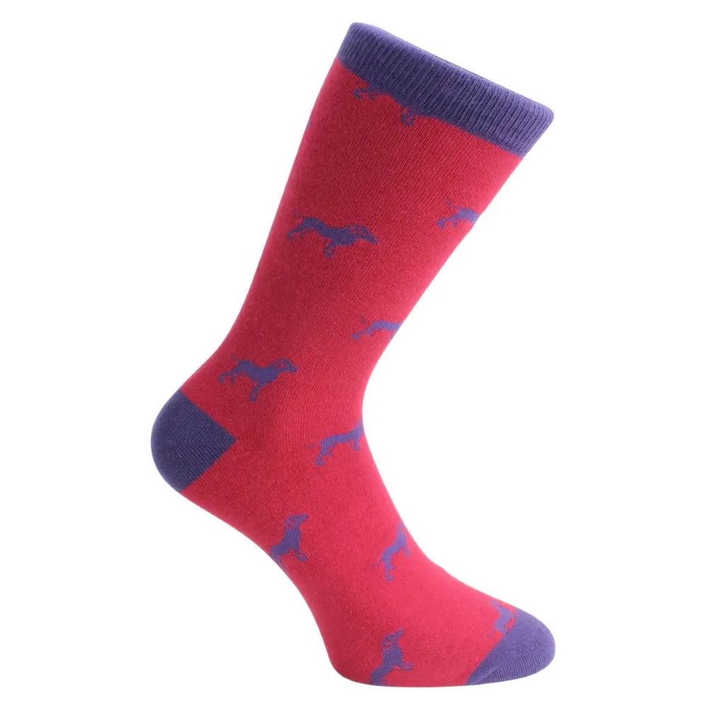 Combed Cotton Dog Socks