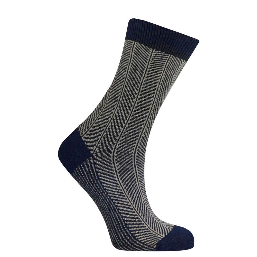 Komodo Organic Cotton Herringbone Socks