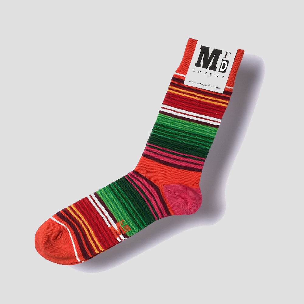 Mr D Multistrip Socks