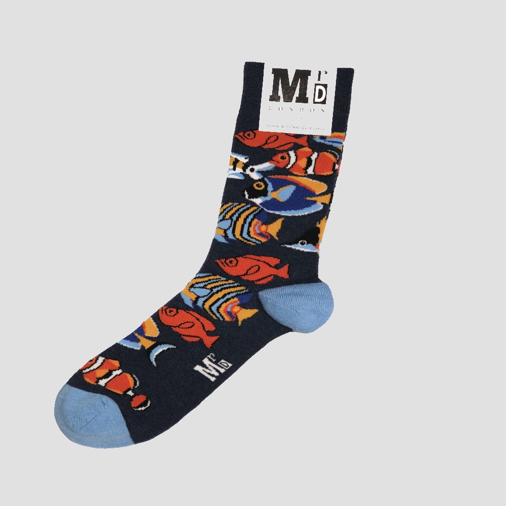 Mr D Tropical Fish Socks Men 107 Gifts and Accessories For Men