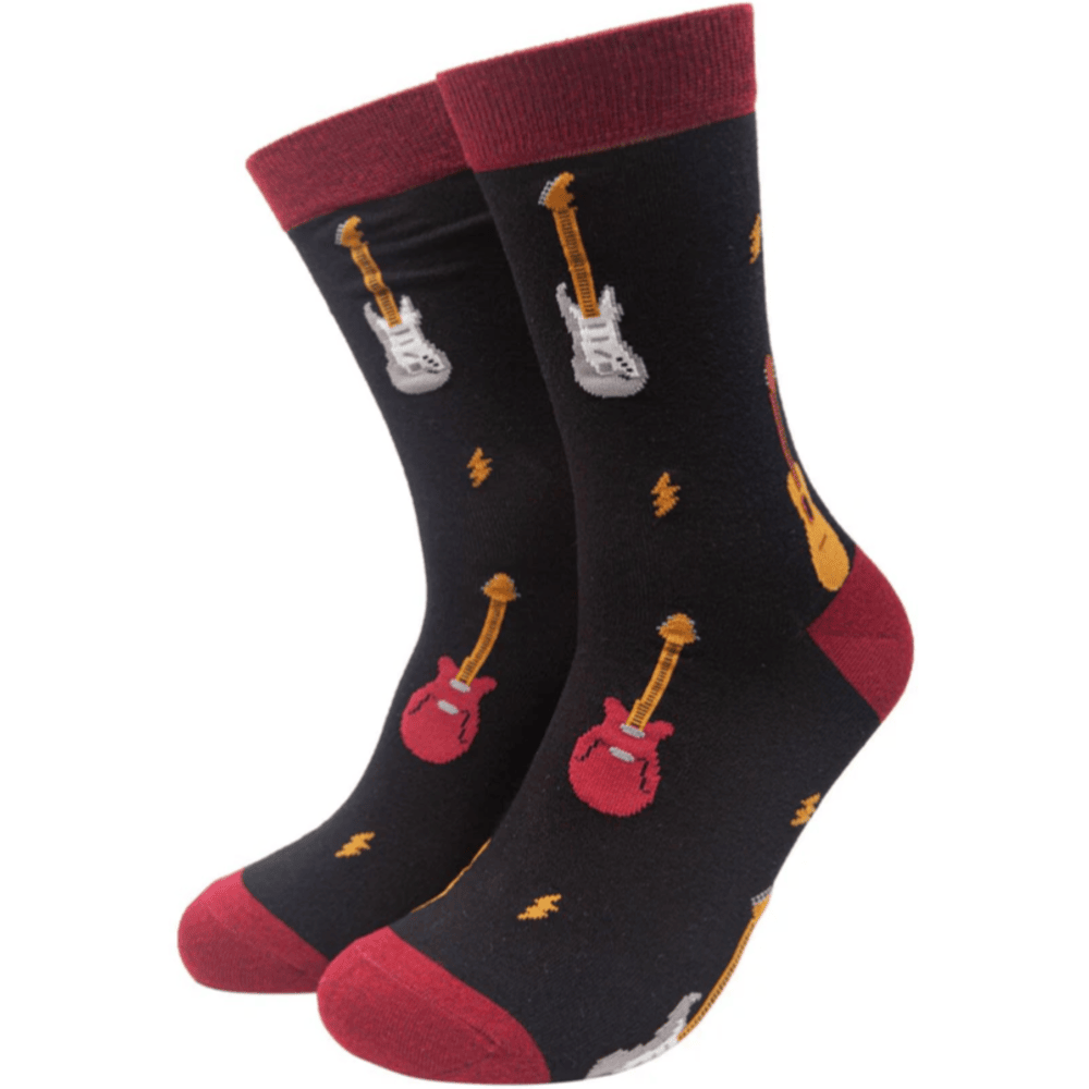 Sock Talk Guitar Bamboo Socks