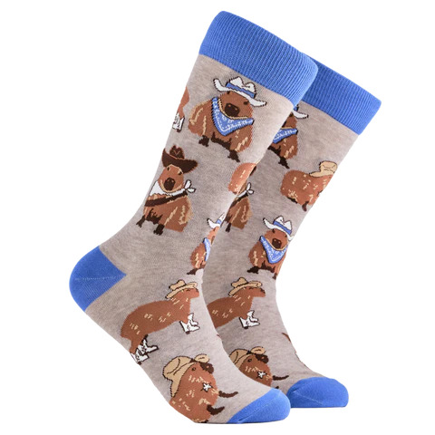 Soctopus Cowboy Capybara Socks