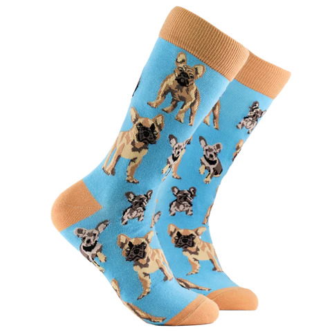 Soctopus French Buldog Socks