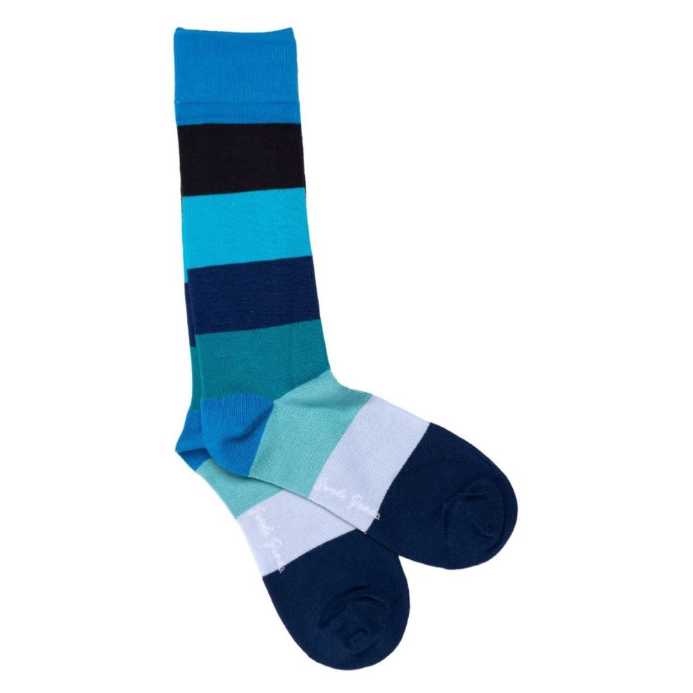 Swole Panda Bamboo Bold Block Stripe Socks