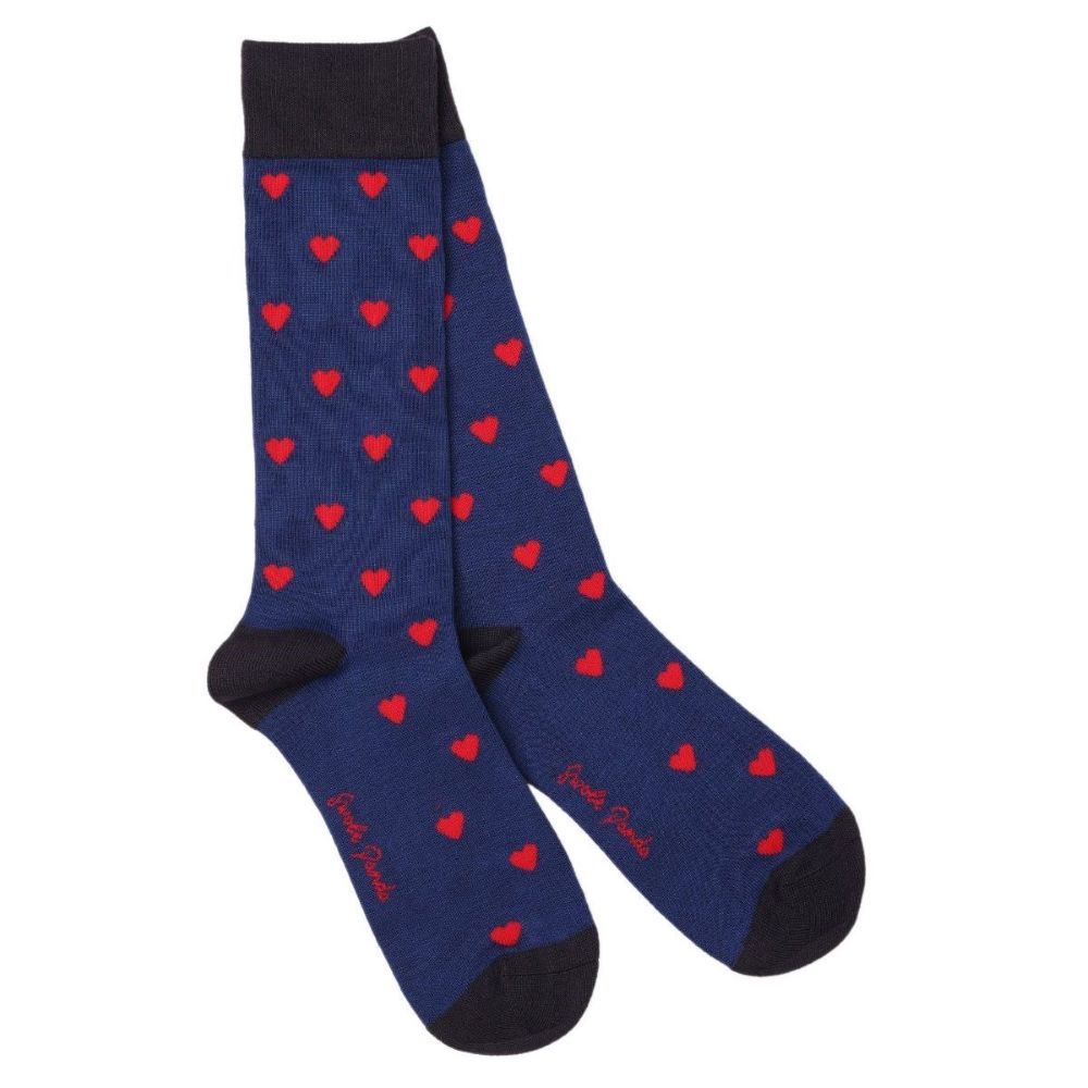 Swole Panda Bamboo Heart Socks