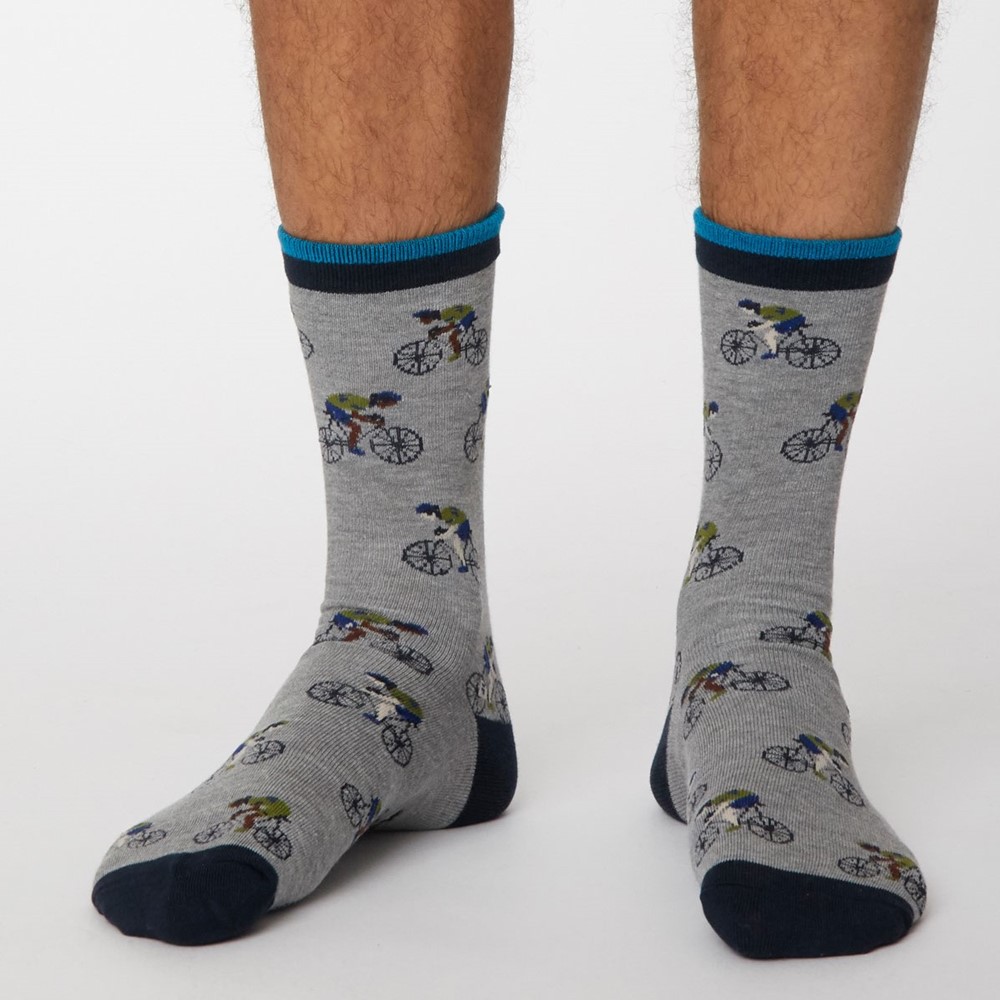 Thought Bike Socks | Men @ 107 - Gifts and Accessories For Men