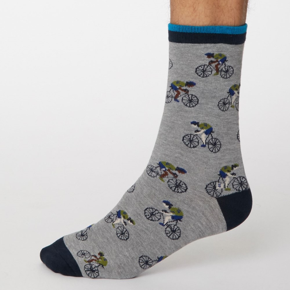 Thought Bike Socks | Men @ 107 - Gifts and Accessories For Men