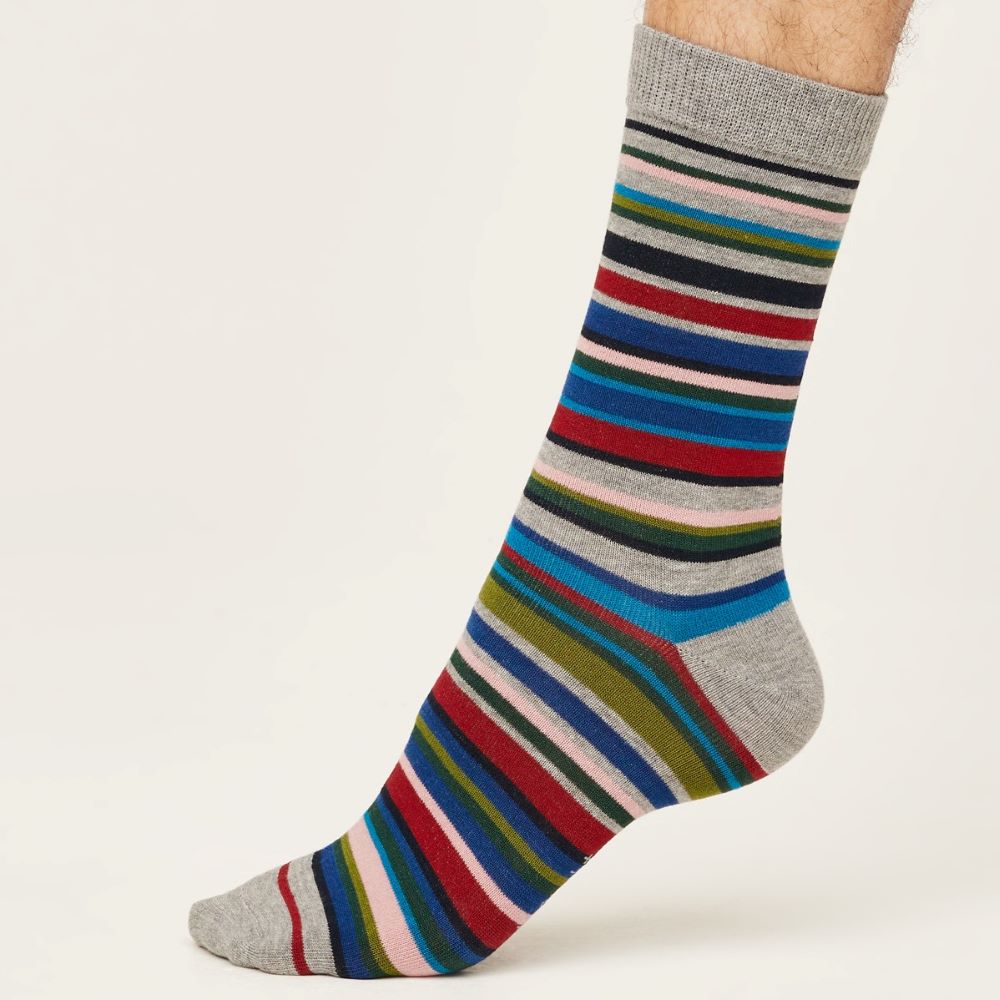 Thought Multi Stripe Socks