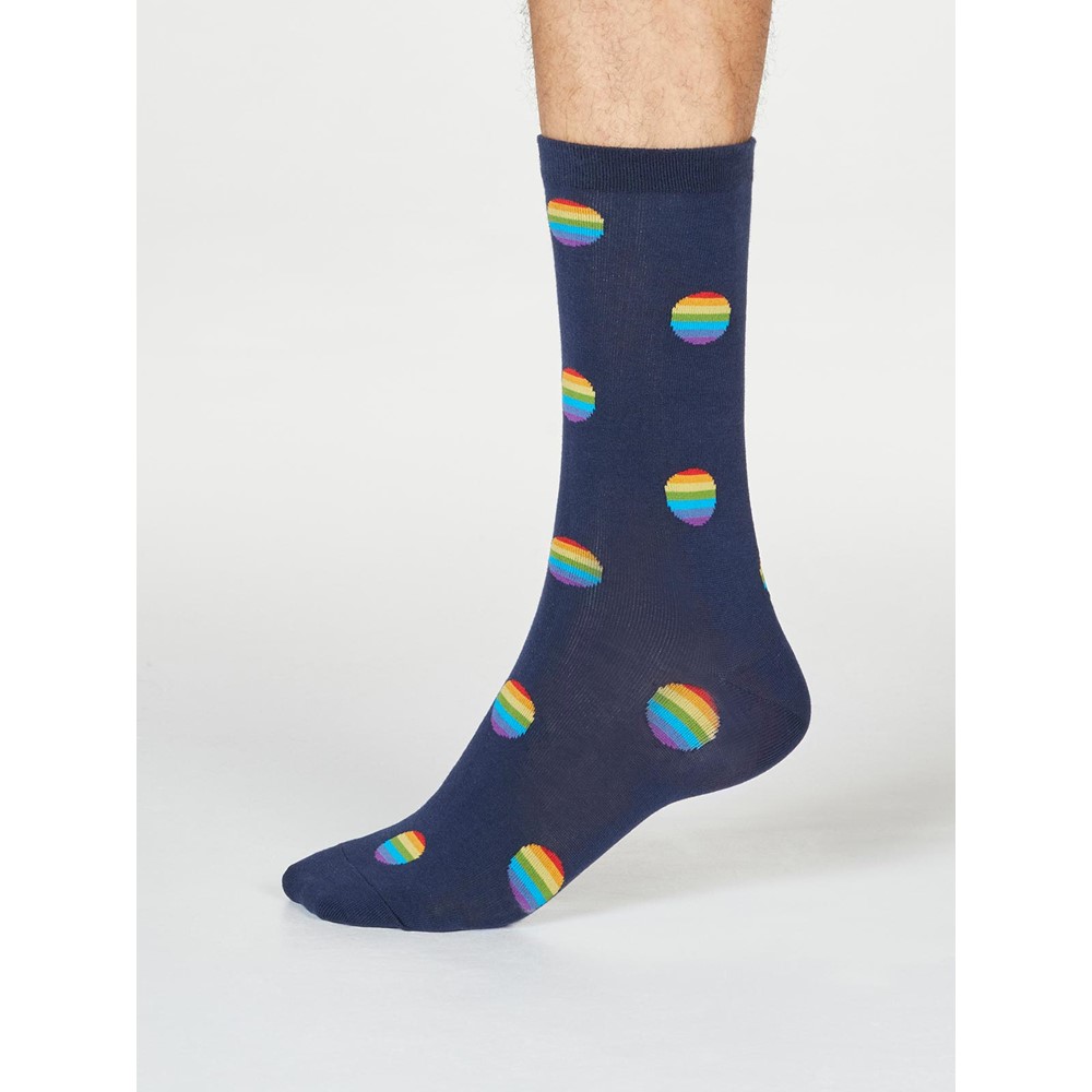 Thought Rainbow Spot Socks