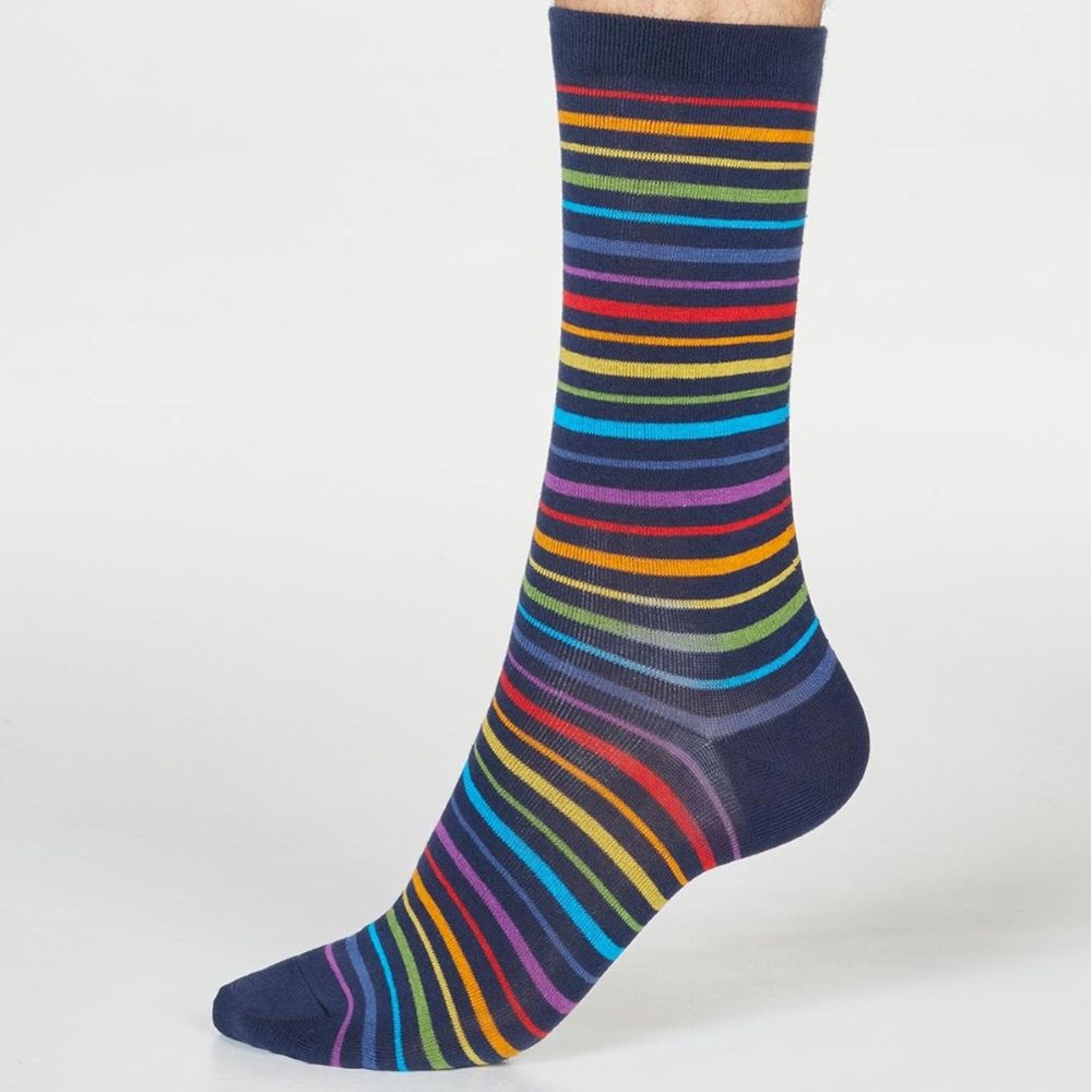 Thought Rainbow Stripe Socks
