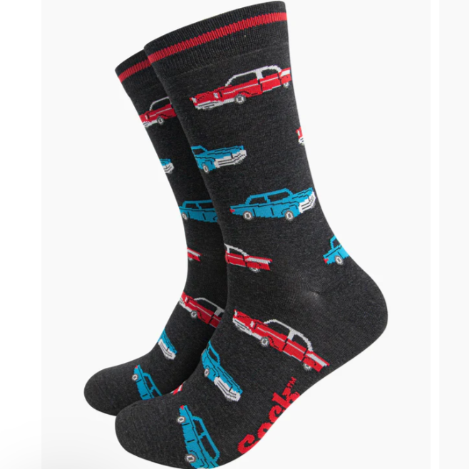 Sock Talk American Car Bamboo Socks