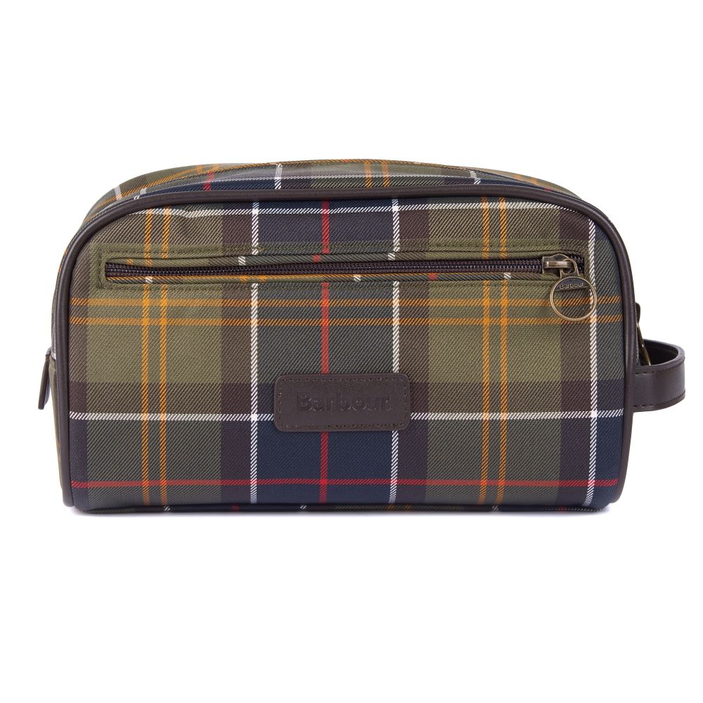 Barbour Tartan Washbag