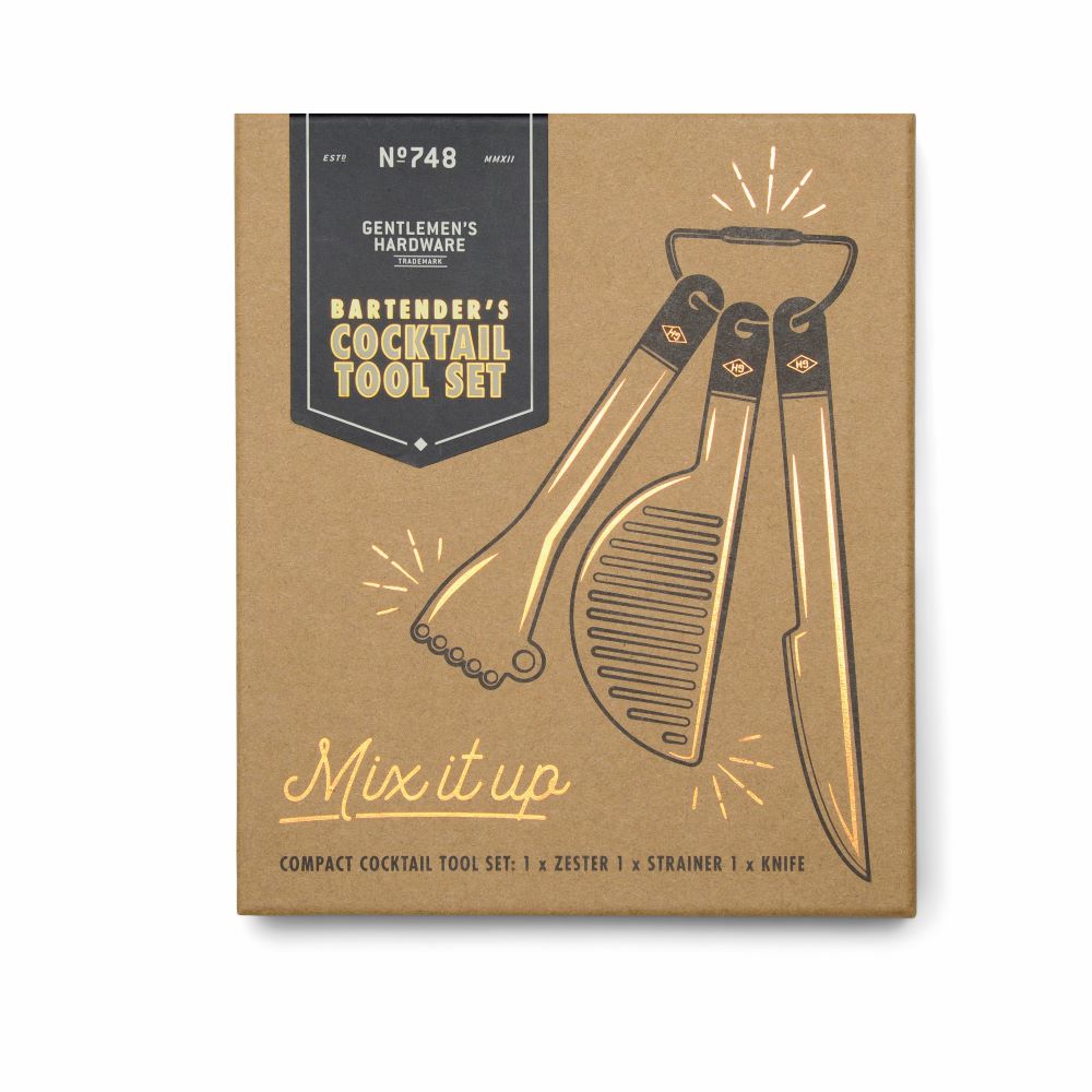 Gentlemen's Hardware Compact Bar tools Set