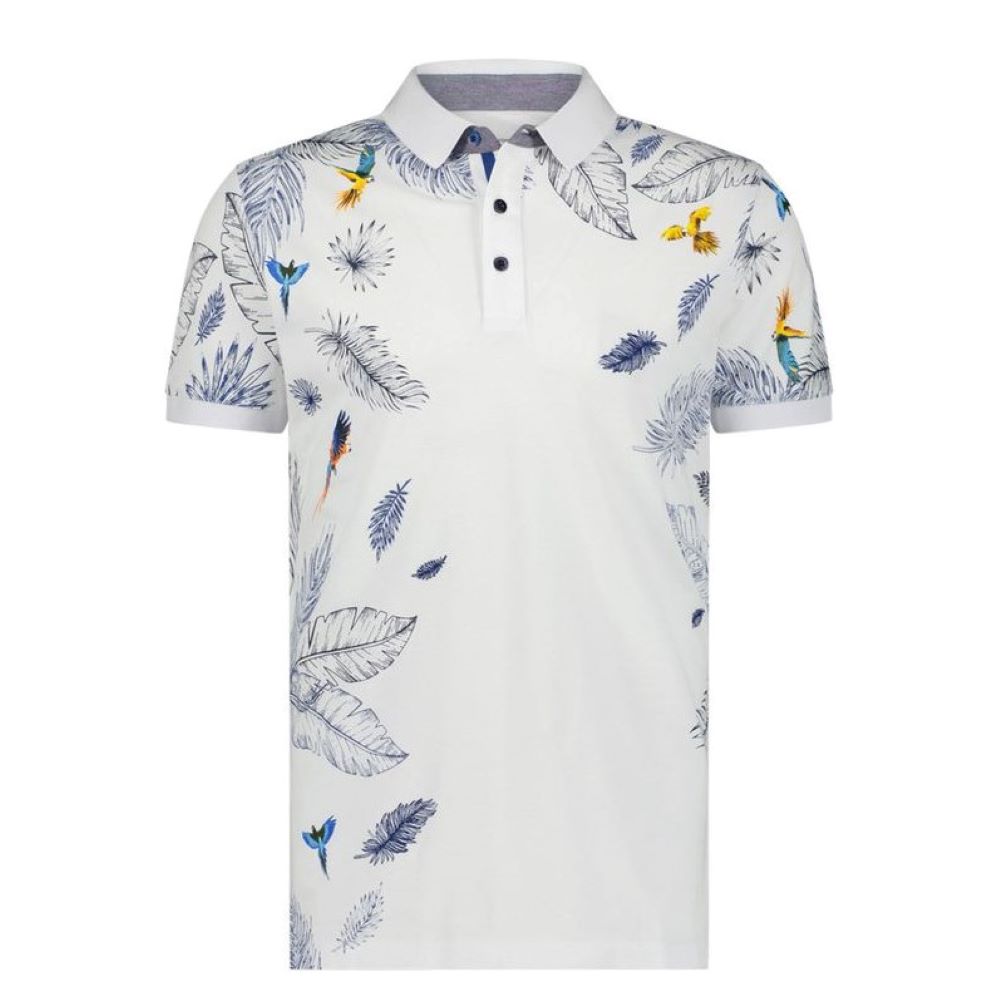 A Fish Named Fred Embroidered Polo Shirt