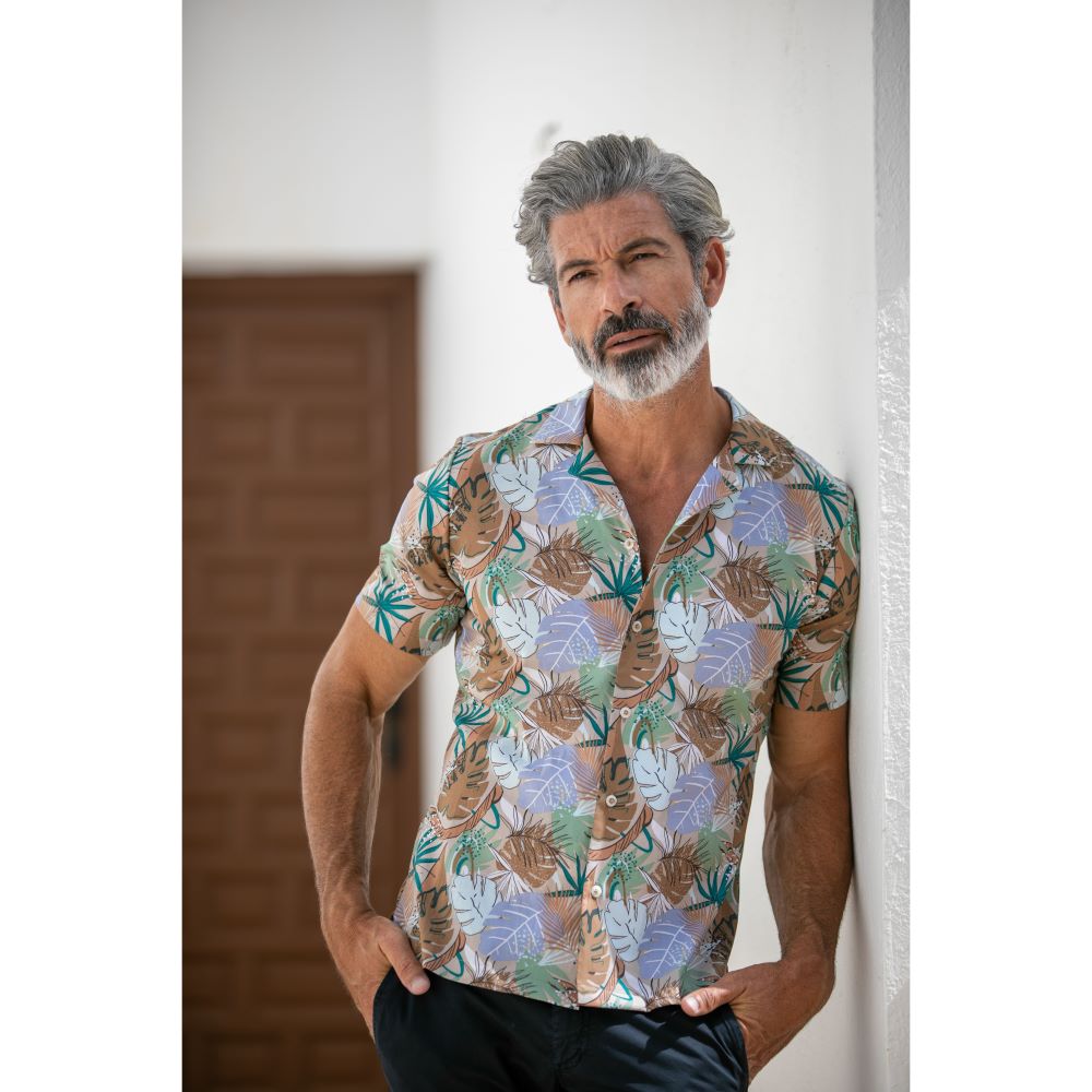 Carlos Cordoba Short Sleeve Print Shirt