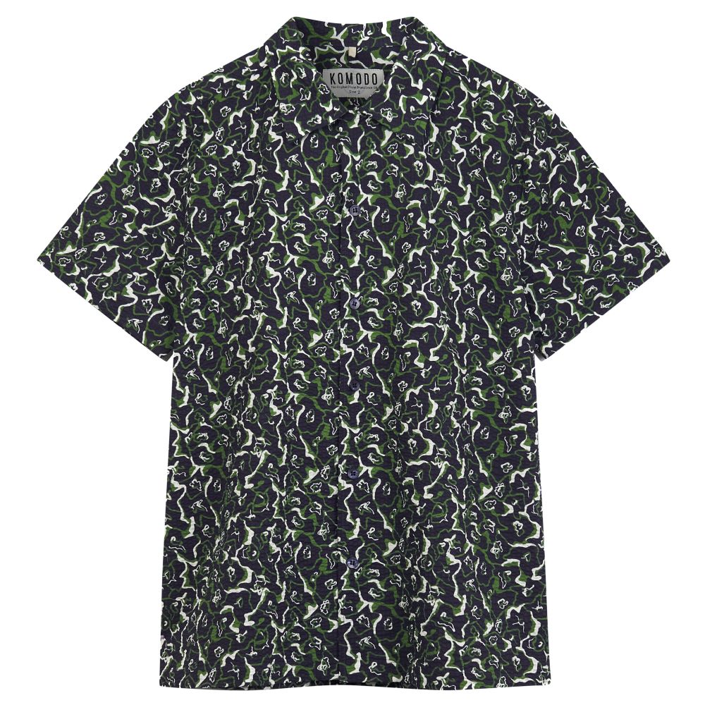 Komodo Spindrift Short Sleeved Printed Shirt