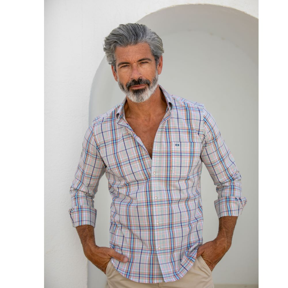 Carlos Cordoba Long Sleeved Checked Shirt