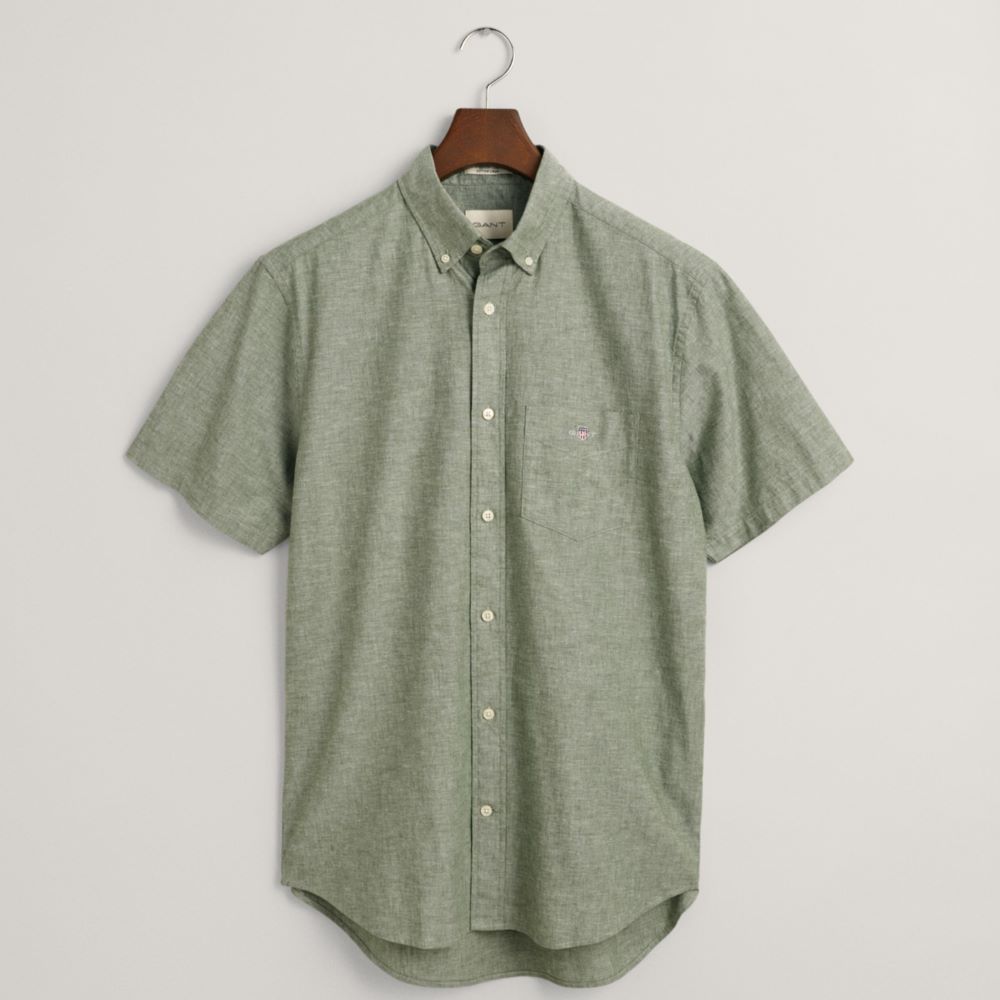 GANT Cotton Linen SS Shirt