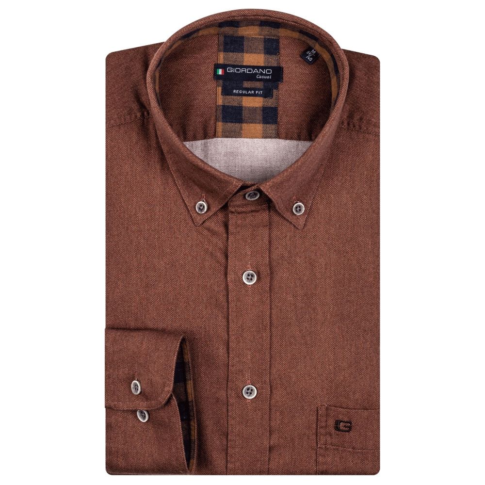 Giordano Ivy LS Button Down Shirt