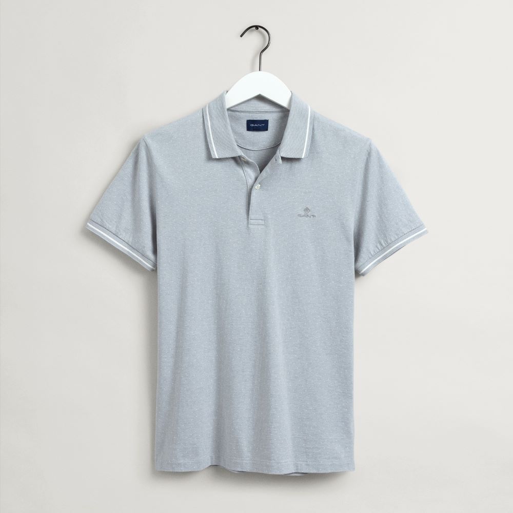 GANT 2-Tone Jacquard Polo Shirt
