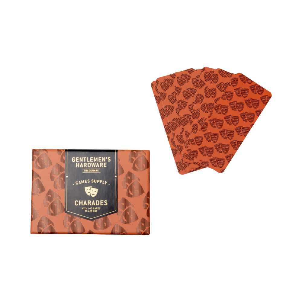 Gentlemen's Hardware Charades Cards