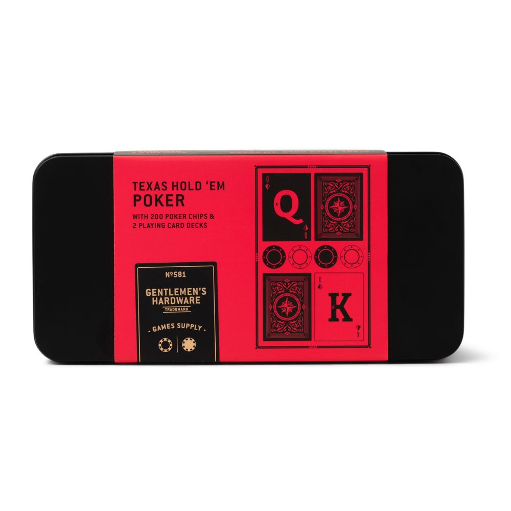 Gentlemen's Hardware Poker in a Tin