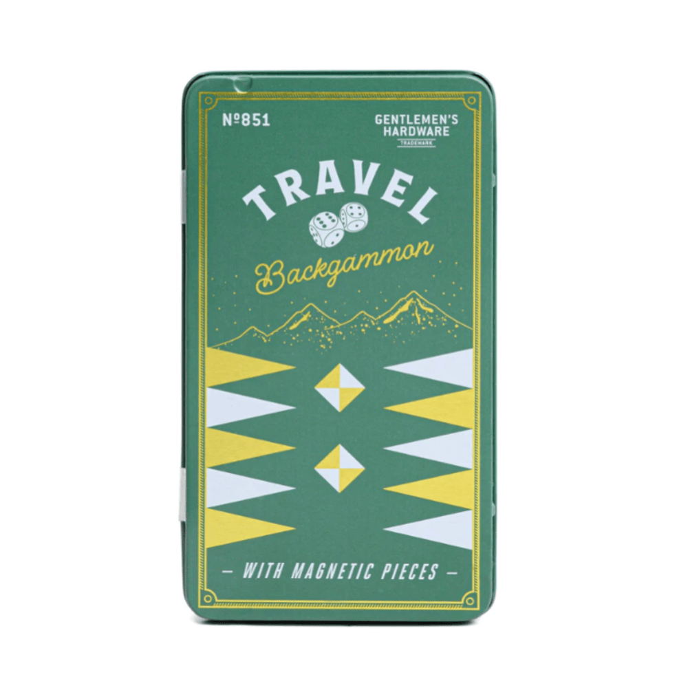 Gentlemen's Hardware Travel Backgamon