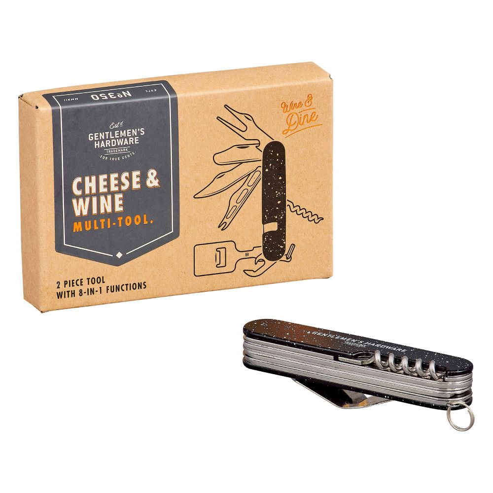Gentlemen's Hardware Cheese & Wine Tool