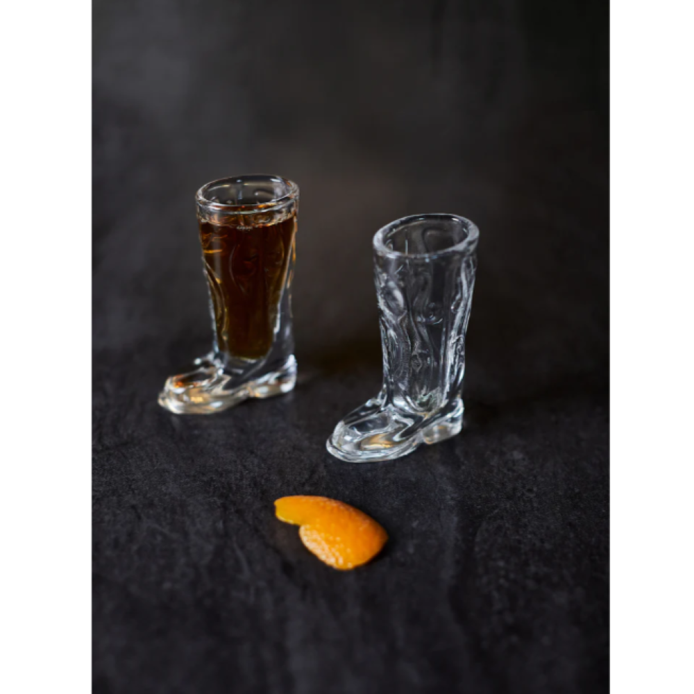 Gentlemen's Hardware Cowboy Boots Shot Glasses
