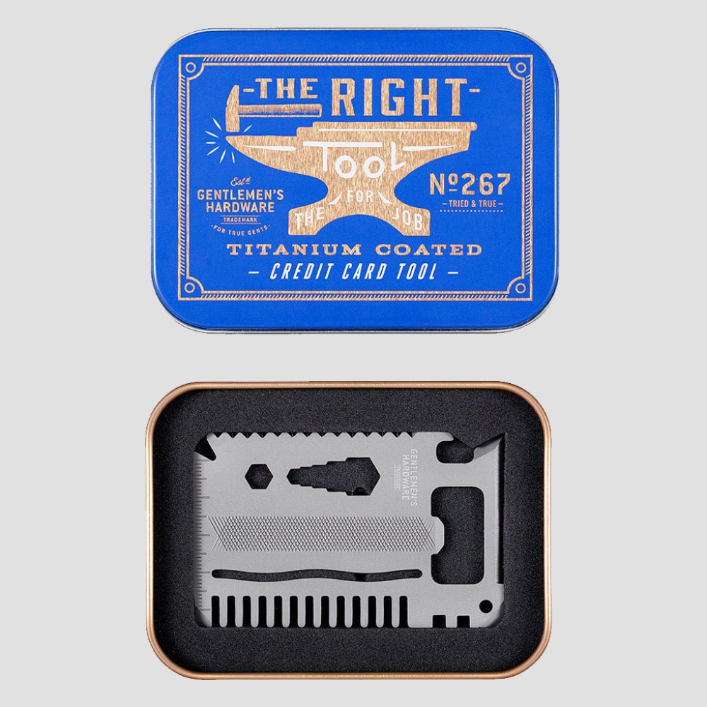 Gentlemen's Hardware Credit Card Tool