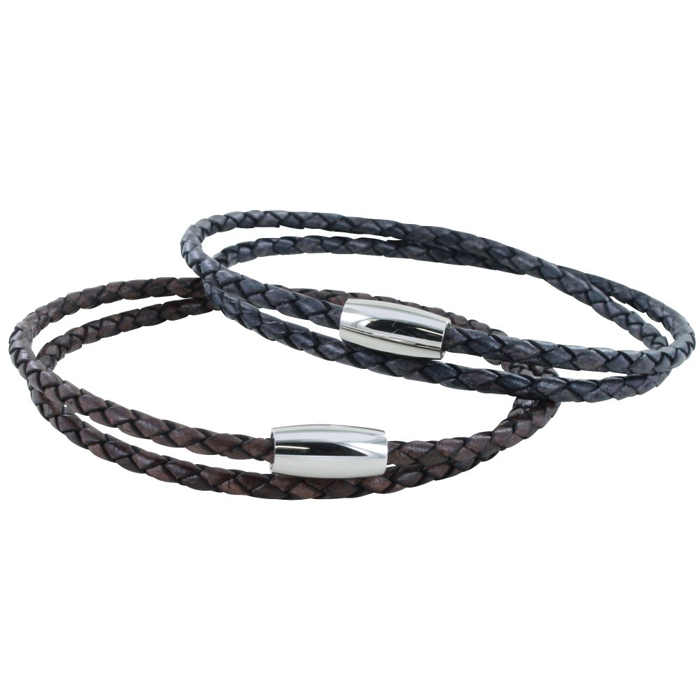 Reeves and Reeves Ranger Double Leather Bracelet