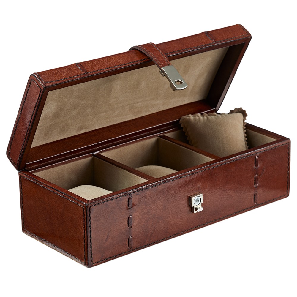 Life of Riley Leather Covered Watch Box Men 107 Gifts and