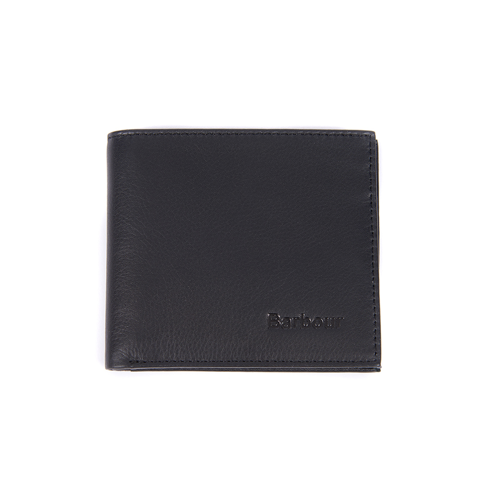 Barbour Colwell Leather Billfold Wallet