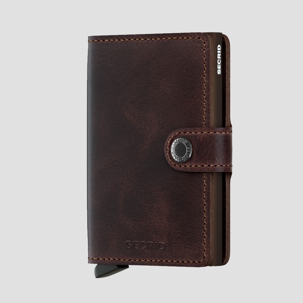 Secrid Miniwallet - Vintage Chocolate Brown