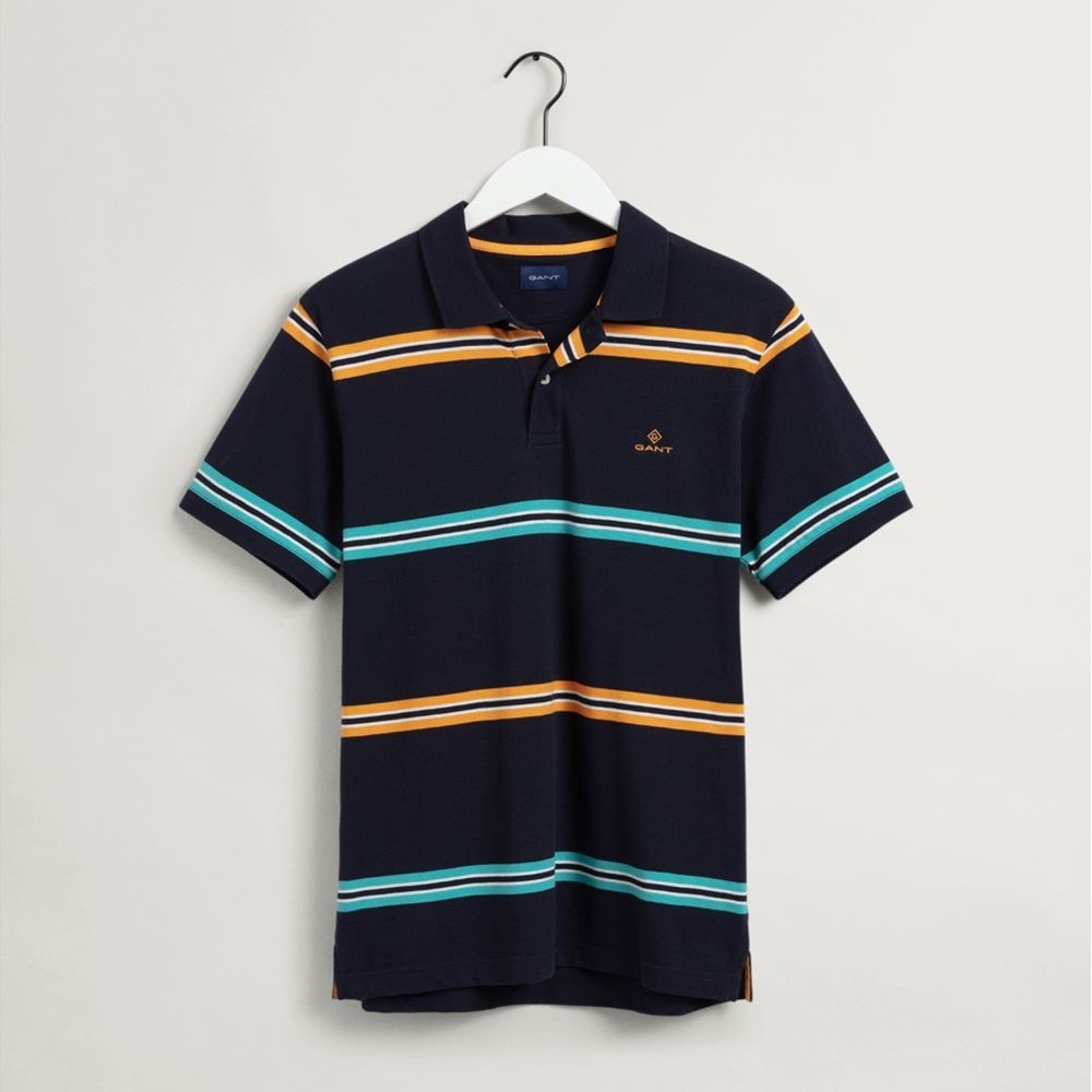 GANT Narrow Stripe S/S Polo